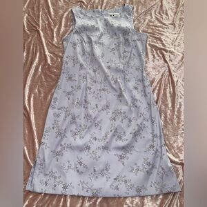 Vintage Floral Sleeveless Dress